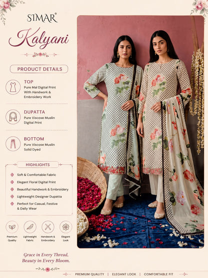 Kalyani Simar Mal Pant Style Suits Wholesaler Ahmedabad