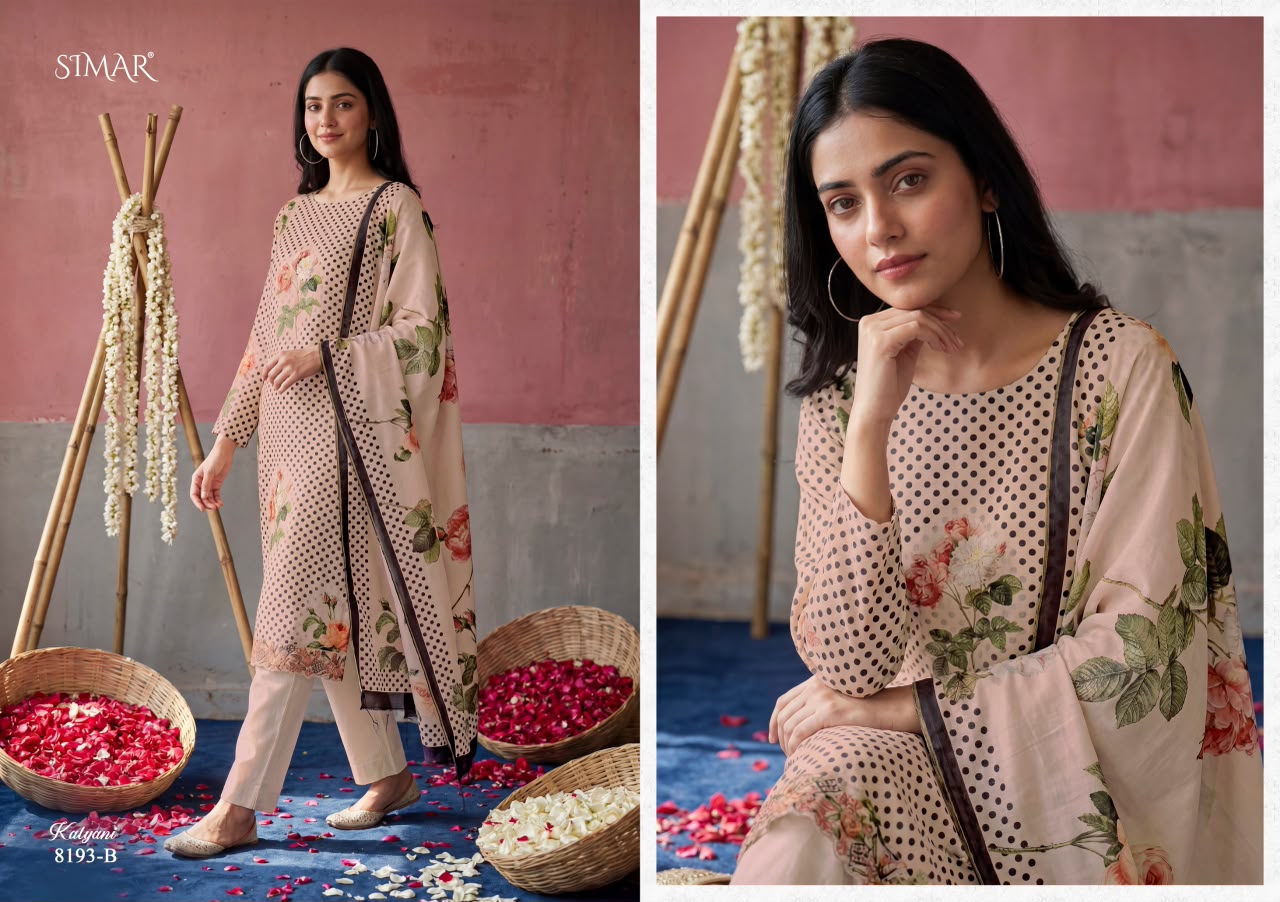 Kalyani Simar Mal Pant Style Suits Wholesaler Ahmedabad