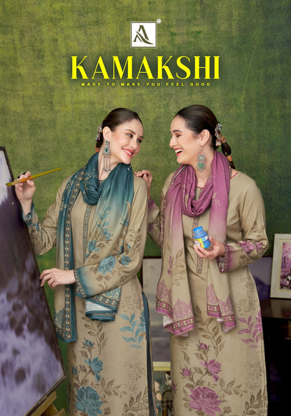 Kamakshi Alok Viscose Pashmina Suits Wholesaler Gujarat