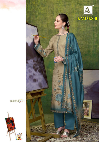 Kamakshi Alok Viscose Pashmina Suits Wholesaler Gujarat