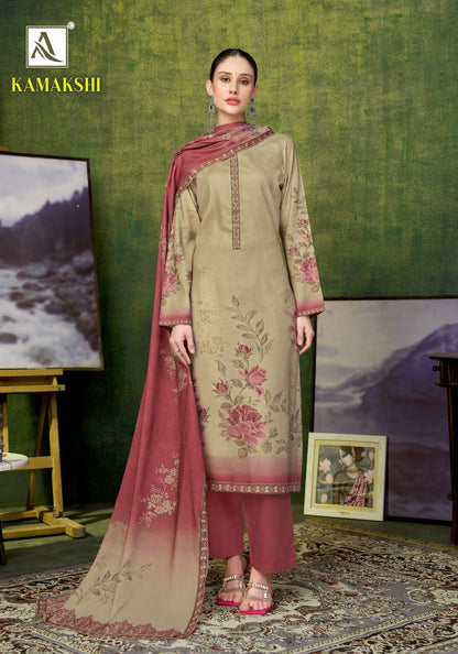 Kamakshi Alok Viscose Pashmina Suits Wholesaler Gujarat