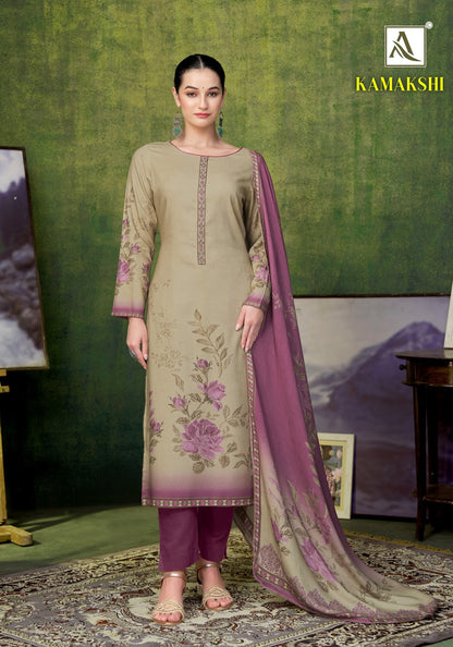 Kamakshi Alok Viscose Pashmina Suits Wholesaler Gujarat