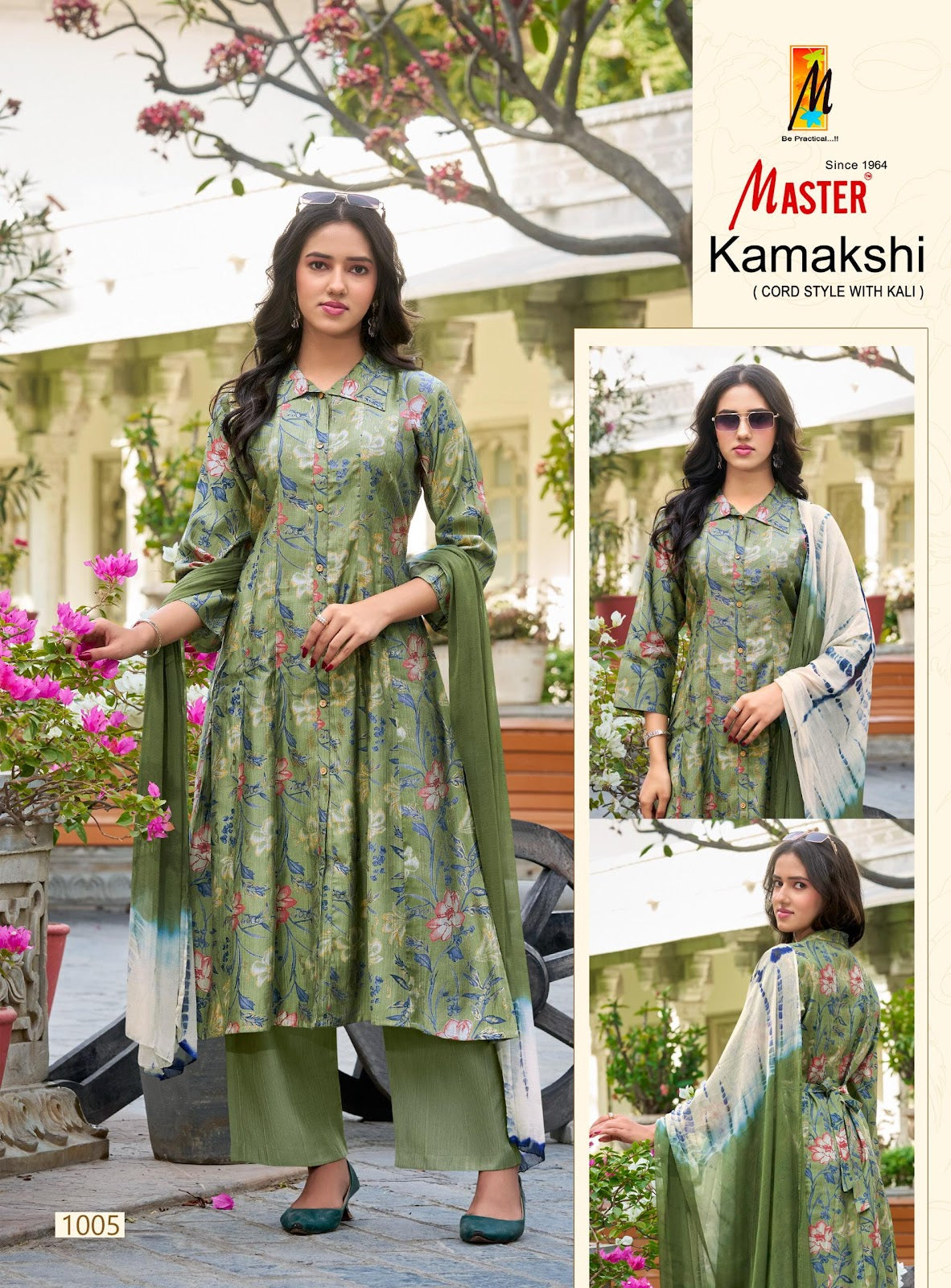 Kamakshi Master Vertican Readymade Pant Style Suits Manufacturer Gujarat