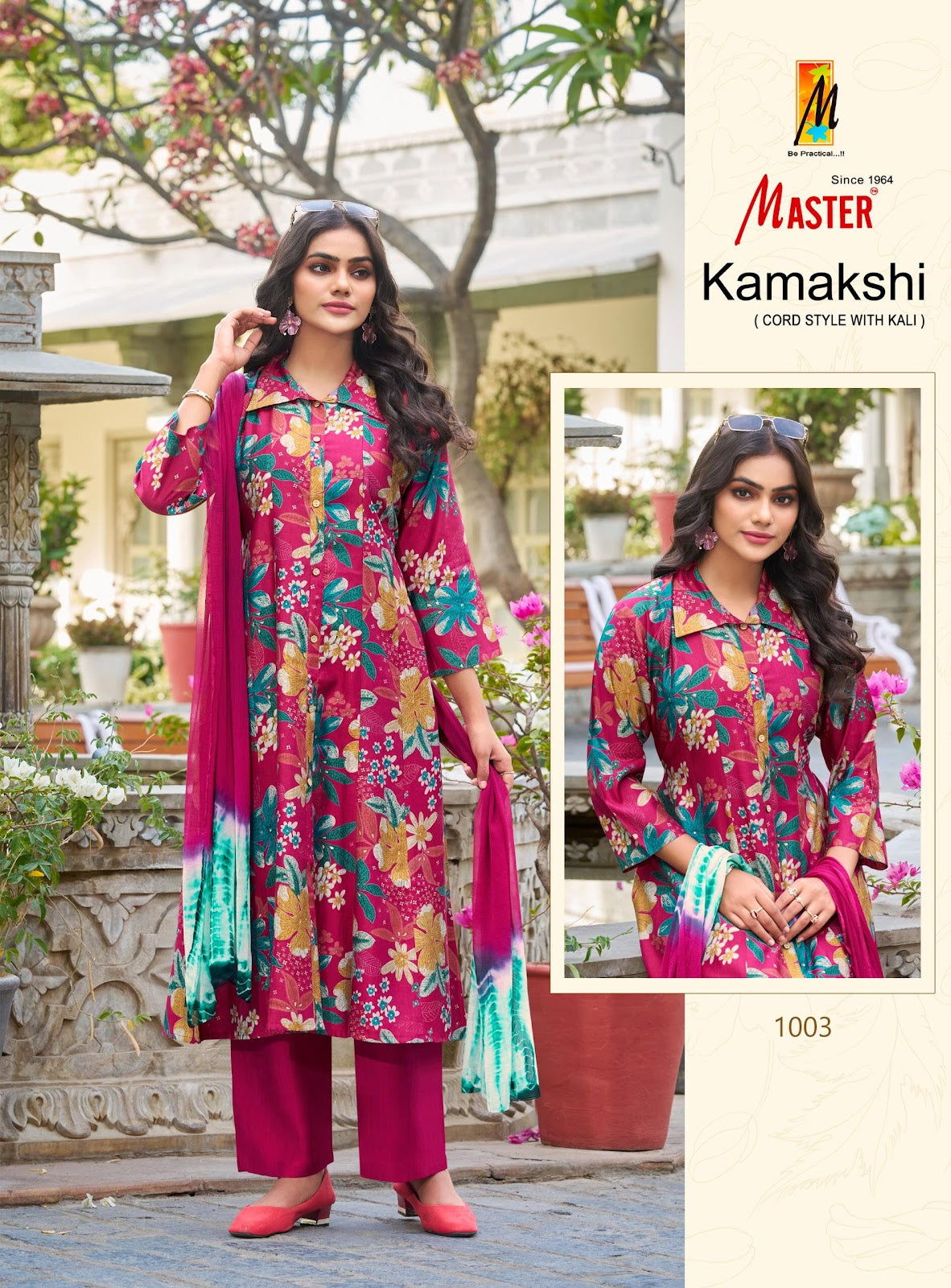 Kamakshi Master Vertican Readymade Pant Style Suits Manufacturer Gujarat