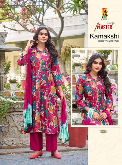 Kamakshi Master Vertican Readymade Pant Style Suits Manufacturer Gujarat