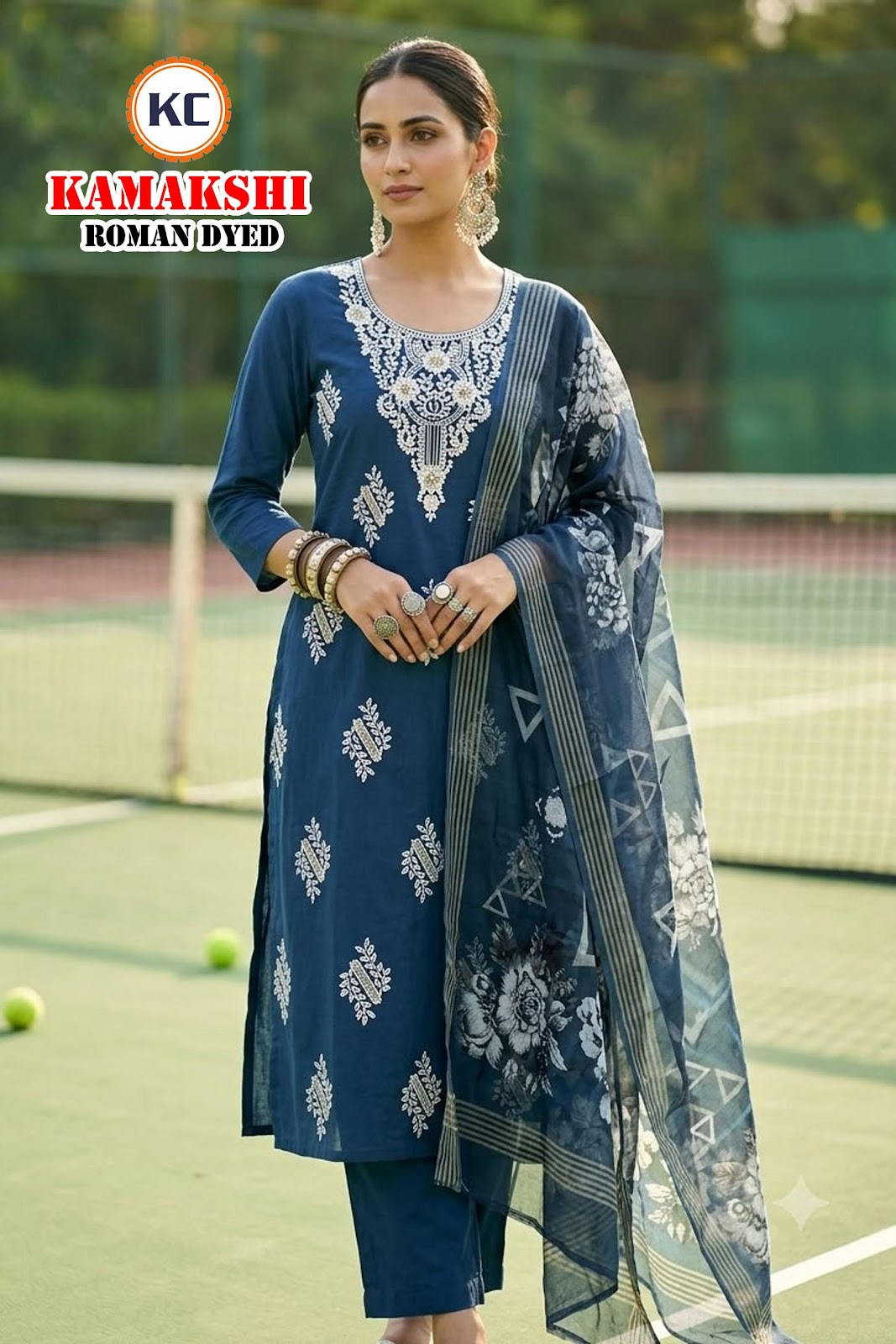 Kamakshi Vol 1 Kc Roman Silk Readymade Pant Style Suits Manufacturer