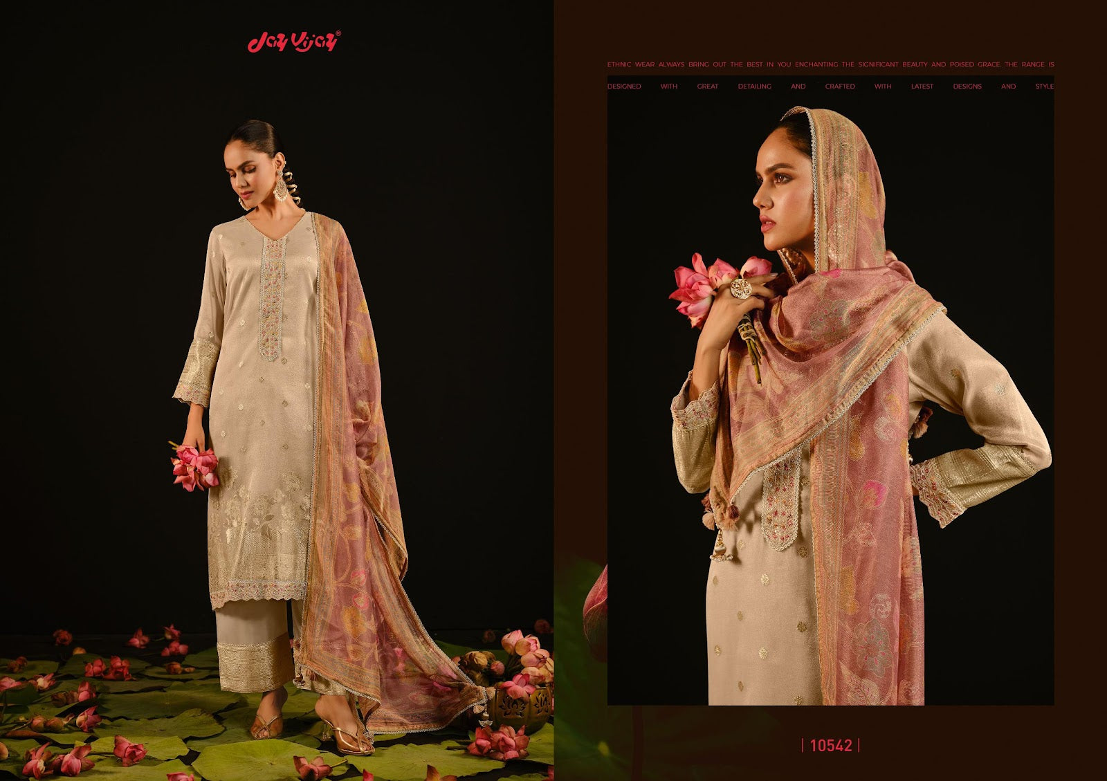 Kamalnayni Jay Vijay Plazzo Style Suits Wholesale