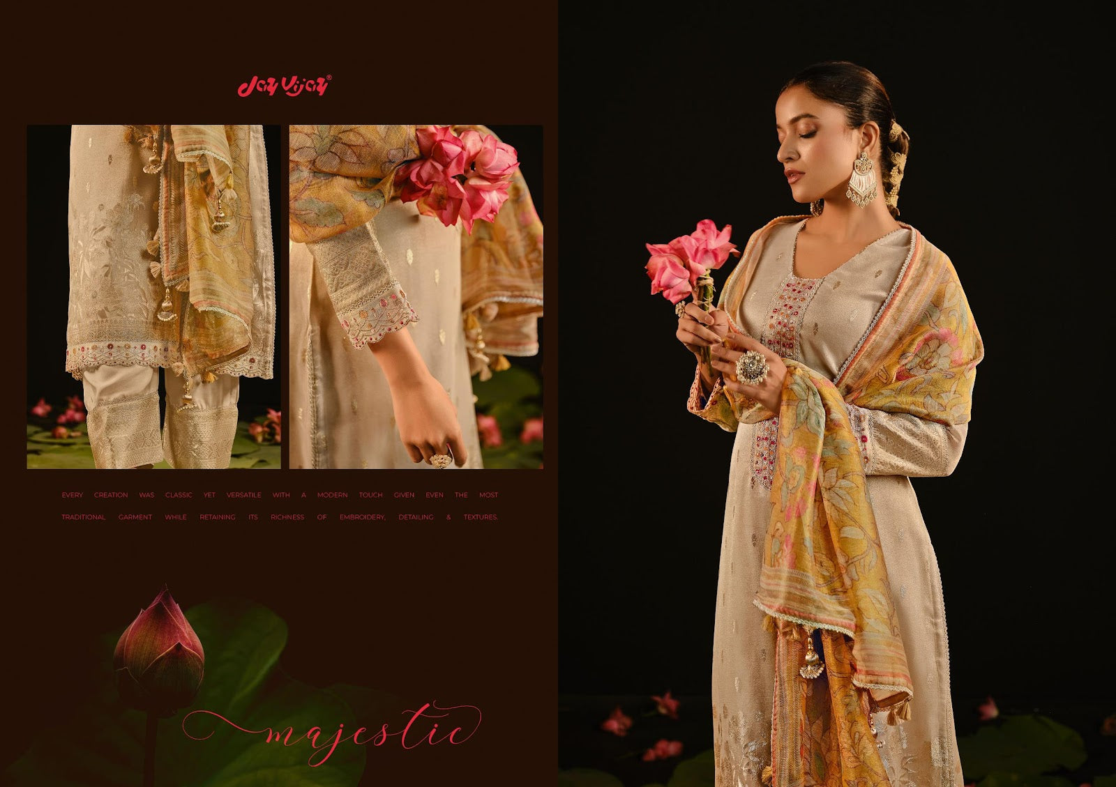 Kamalnayni Jay Vijay Plazzo Style Suits Wholesale