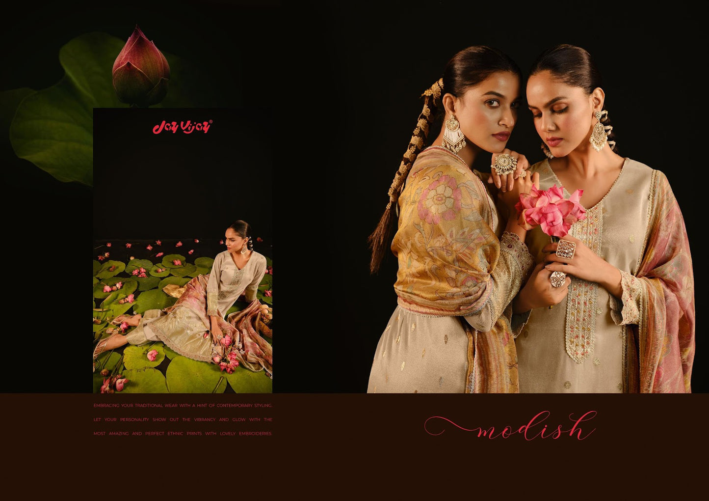 Kamalnayni Jay Vijay Plazzo Style Suits Wholesale