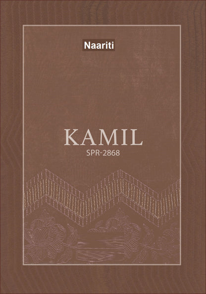 Kamil 2868 Naariti Silk Jacquard Pant Style Suits Exporter
