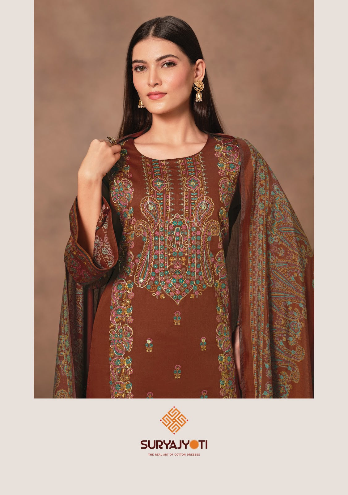 Kamila Vol 3 Suryajyoti Jaam Satin Pant Style Suits Wholesaler Ahmedabad