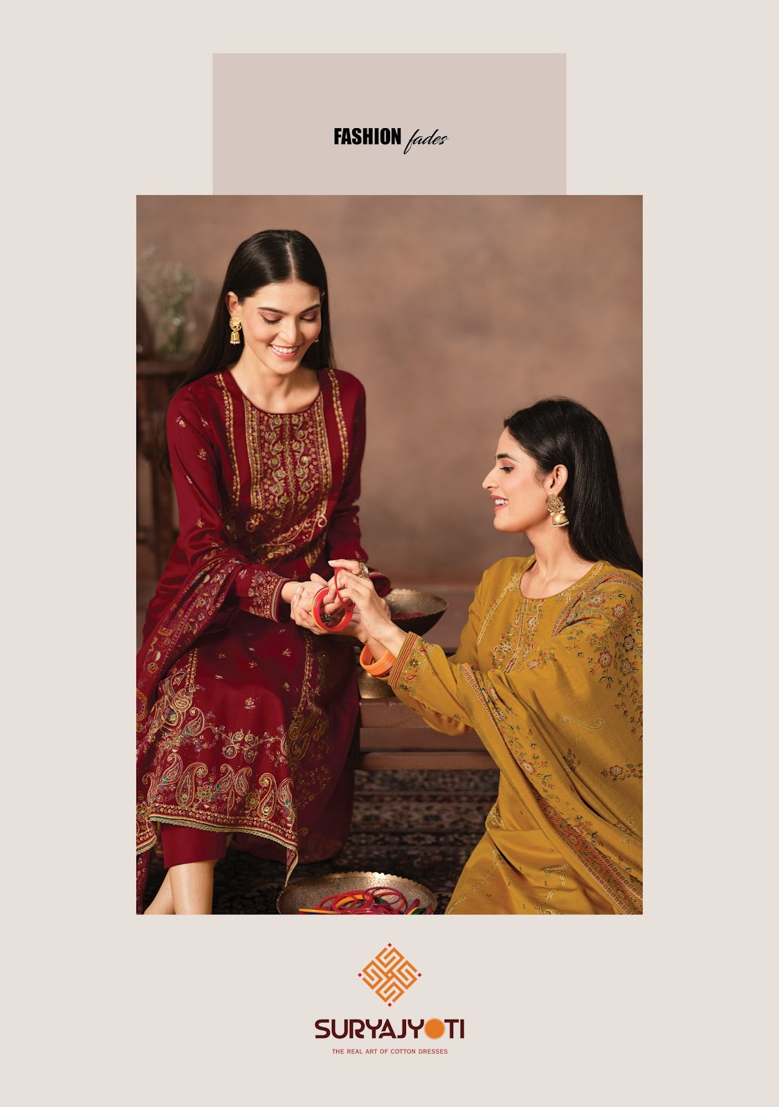 Kamila Vol 3 Suryajyoti Jaam Satin Pant Style Suits Wholesaler Ahmedabad