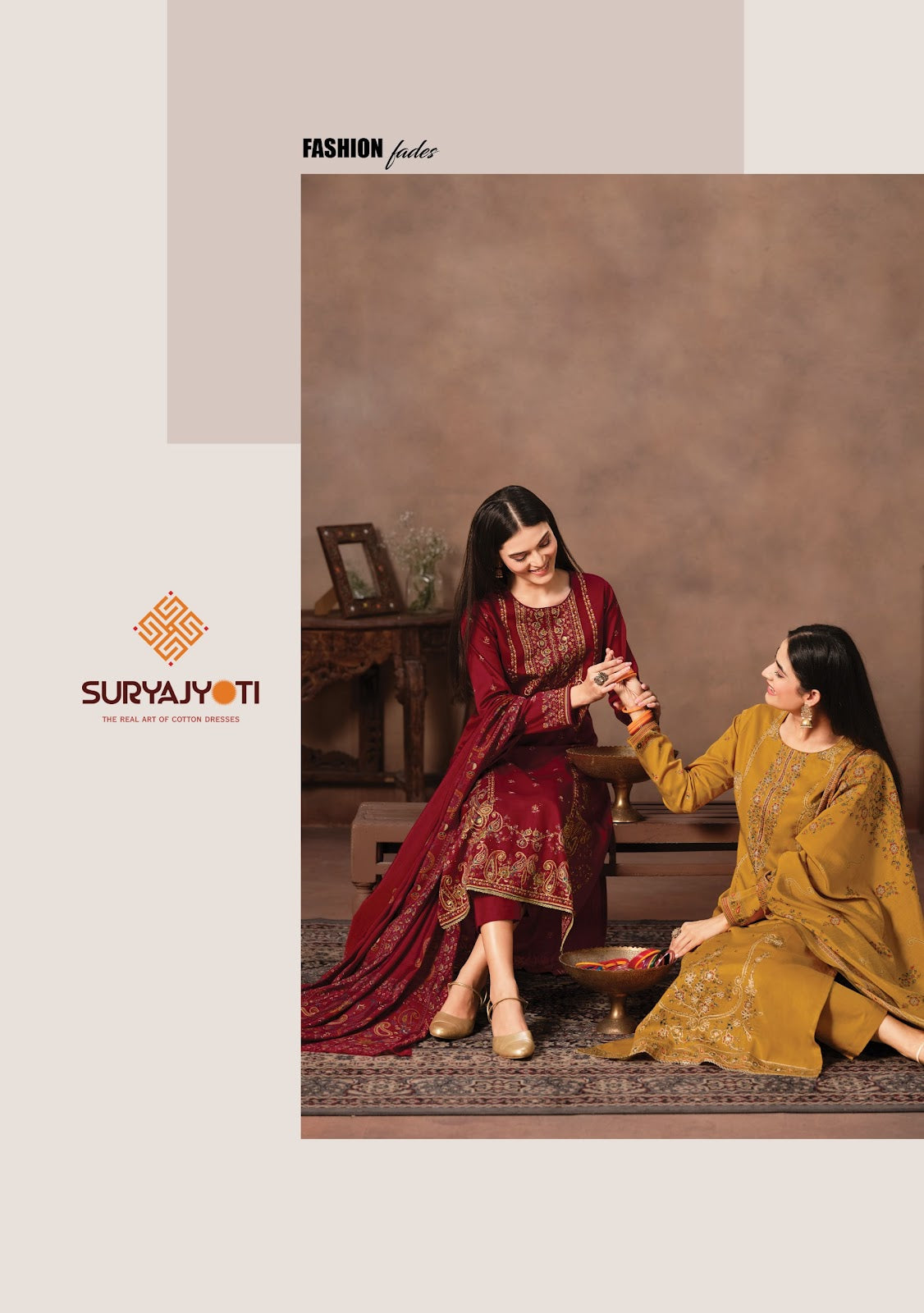 Kamila Vol 3 Suryajyoti Jaam Satin Pant Style Suits Wholesaler Ahmedabad