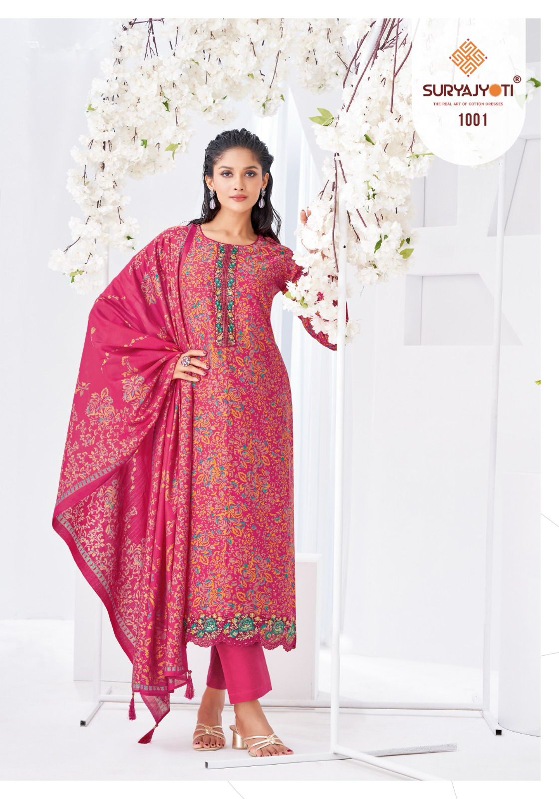 Kamla Vol 1 Suryajyoti Modal Pant Style Suits Exporter Ahmedabad