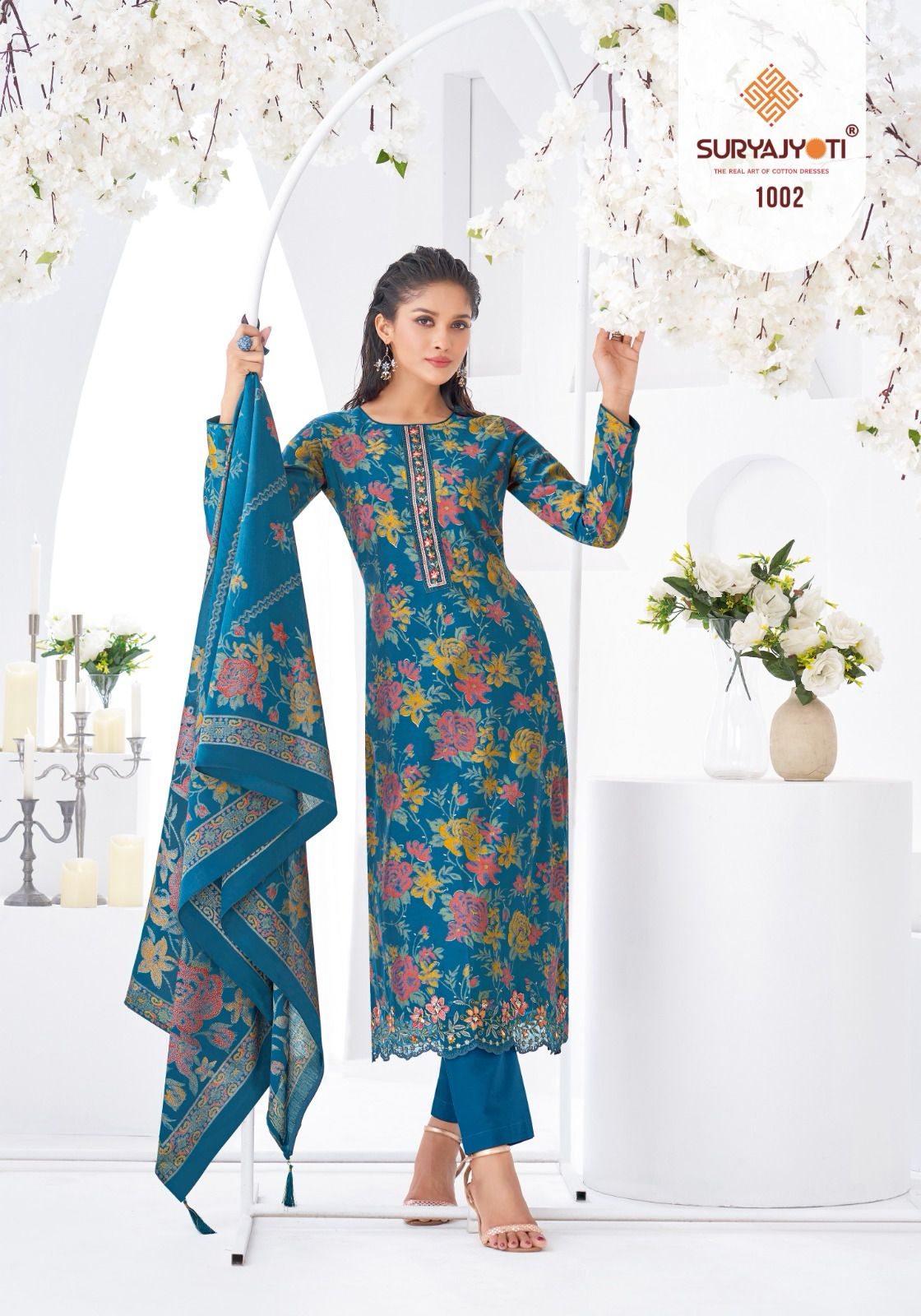 Kamla Vol 1 Suryajyoti Modal Pant Style Suits Exporter Ahmedabad