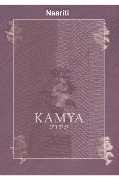 Kamya 2767 Naariti Silk Jacquard Pant Style Suits Exporter India