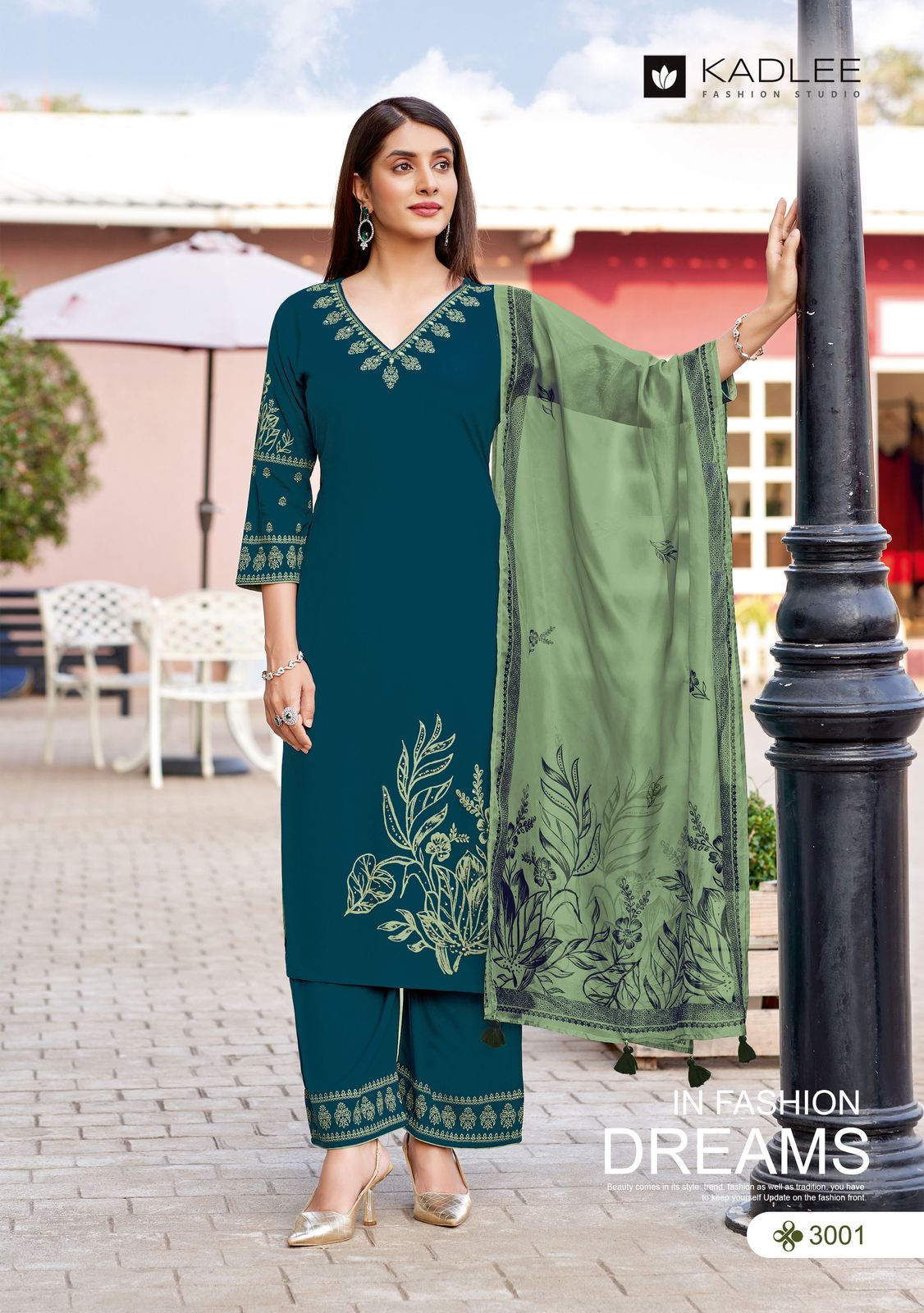 Kamyaa Kadlee Rayon Readymade Plazzo Style Suits Manufacturer