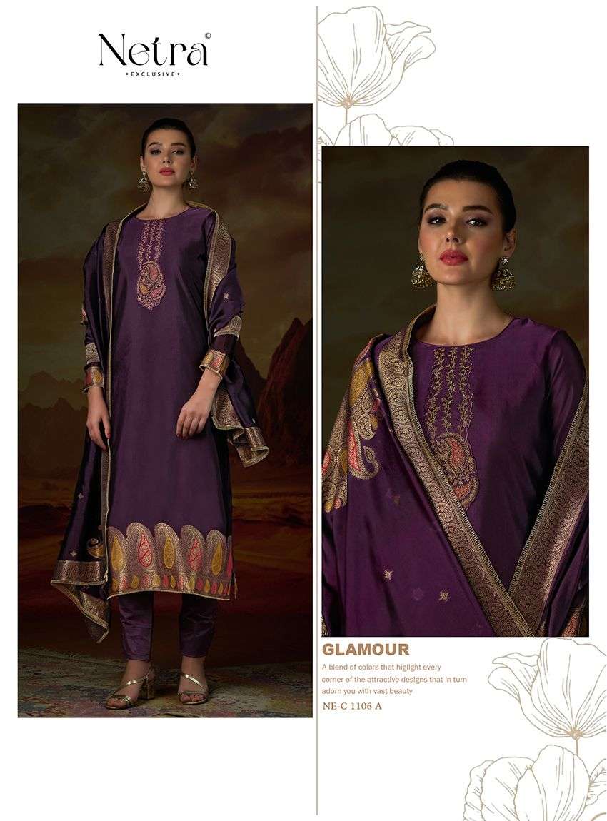 Kanak Netra Premium Viscose Pant Style Suits Wholesaler Gujarat