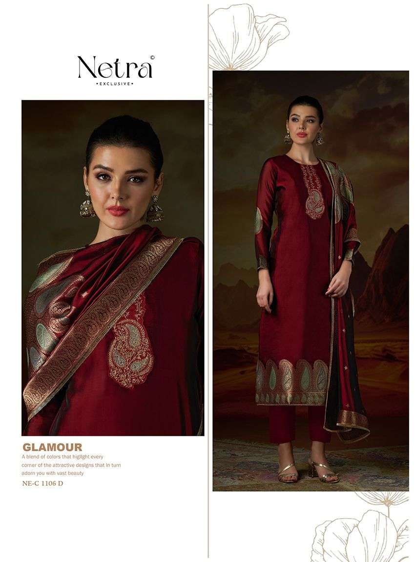 Kanak Netra Premium Viscose Pant Style Suits Wholesaler Gujarat