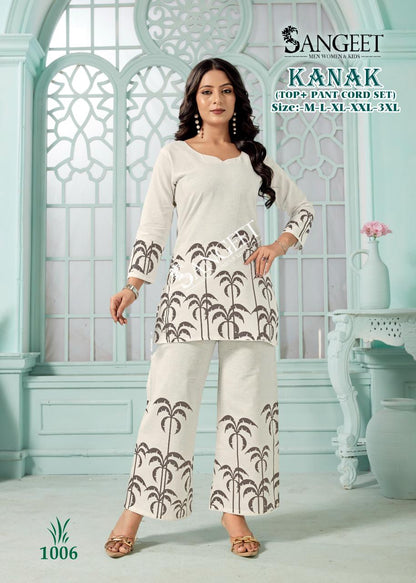 Kanak Sangeet Cotton Co Ord Set Manufacturer Gujarat