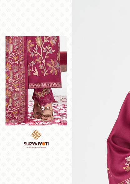 Kanak Vol 1 Suryajyoti Jaam Satin Pant Style Suits Wholesale Price