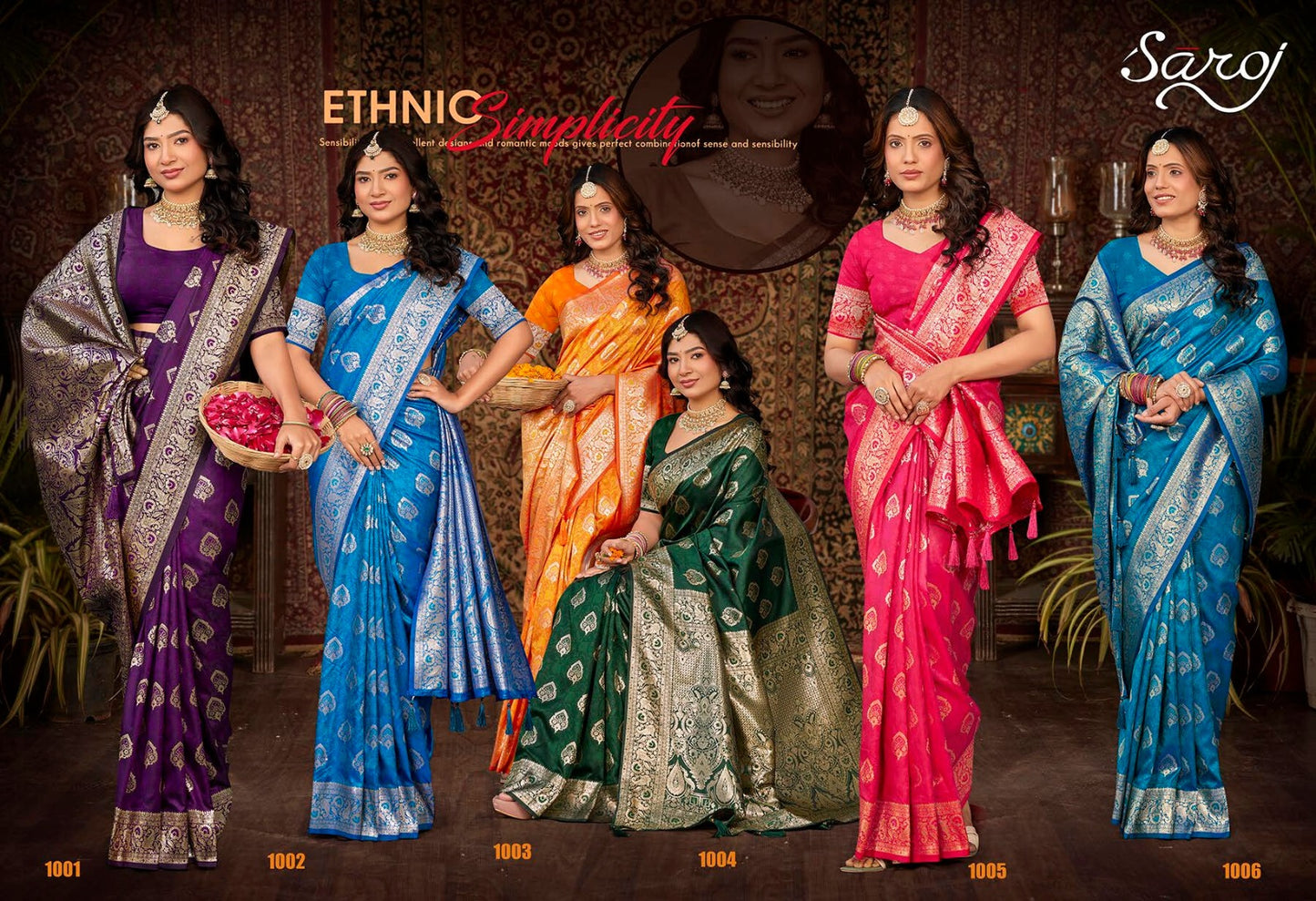 Kanaktara Silk Vol 1 Saroj Silk Sarees Supplier Ahmedabad