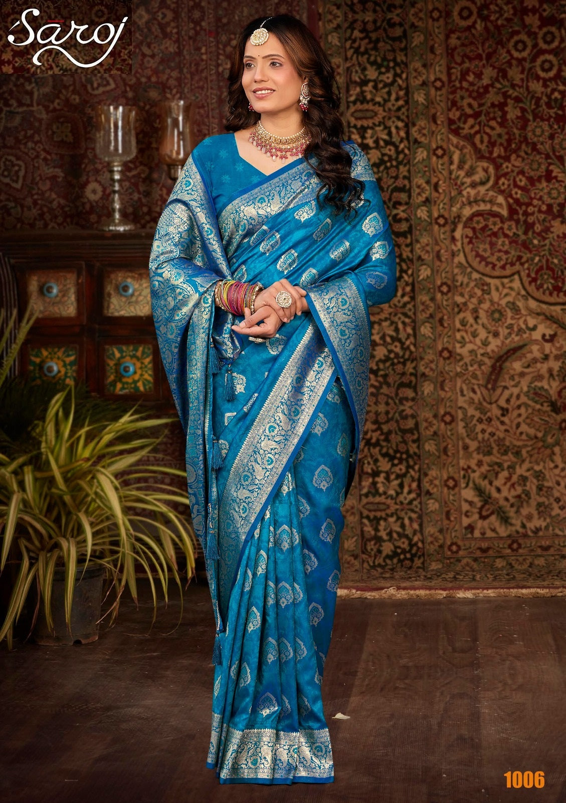 Kanaktara Silk Vol 1 Saroj Silk Sarees Supplier Ahmedabad