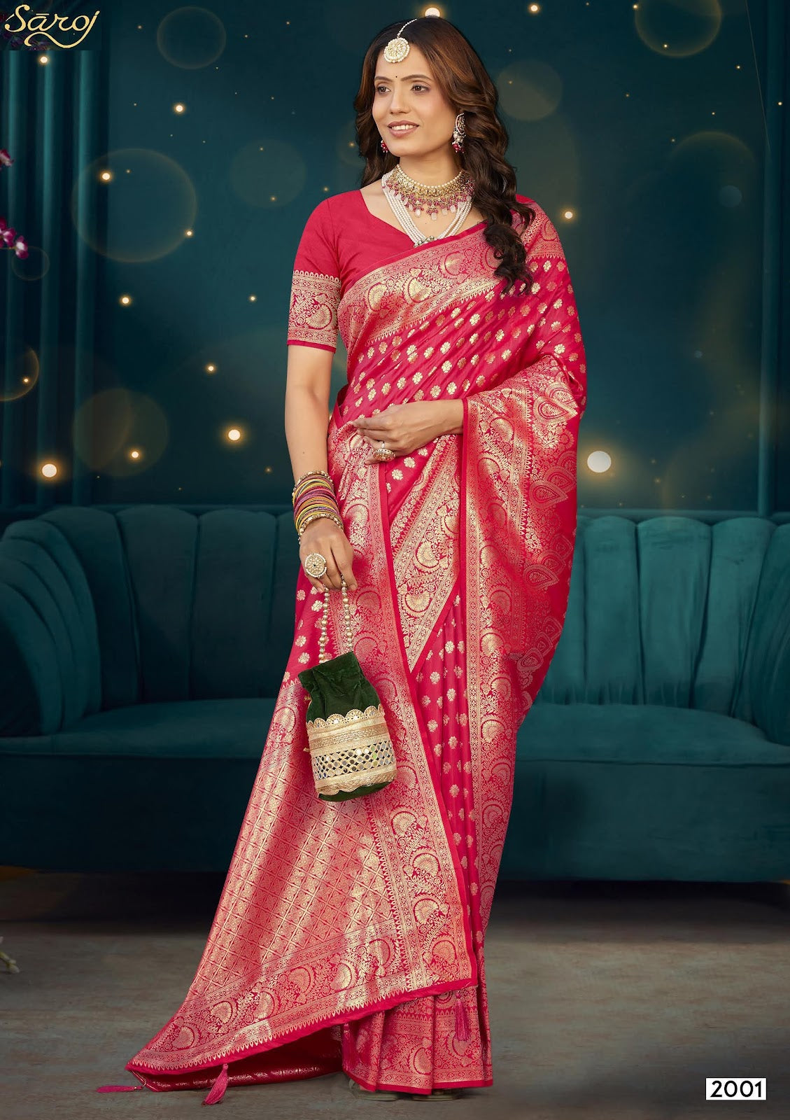 Kanaktara Silk Vol 2 Saroj Silk Sarees Exporter Ahmedabad