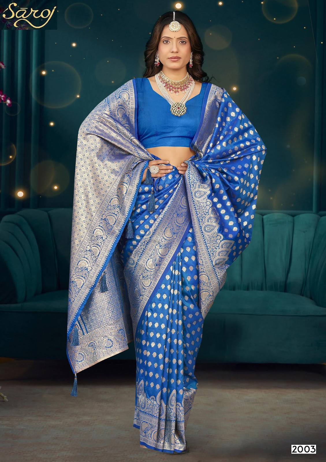 Kanaktara Silk Vol 2 Saroj Silk Sarees Exporter Ahmedabad