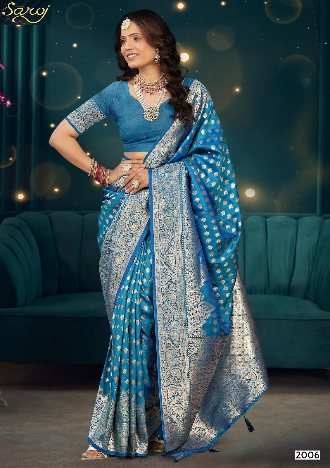 Kanaktara Silk Vol 2 Saroj Silk Sarees Exporter Ahmedabad