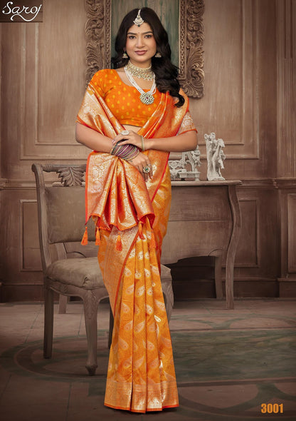 Kanaktara Silk Vol 3 Saroj Silk Sarees Wholesaler Ahmedabad