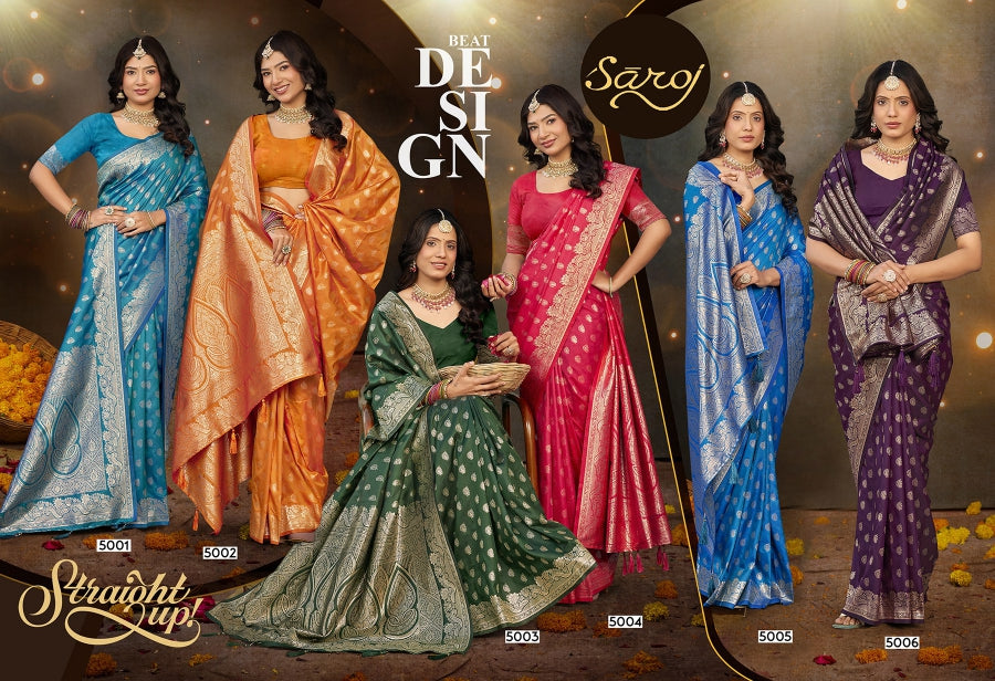 Kanaktara Silk Vol 5 Saroj Silk Sarees Manufacturer India