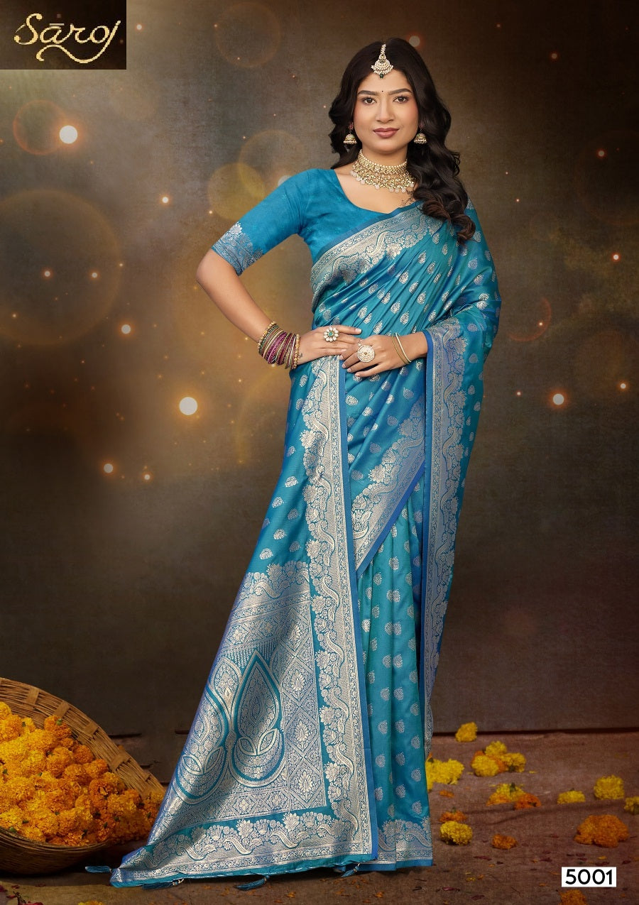 Kanaktara Silk Vol 5 Saroj Silk Sarees Manufacturer India