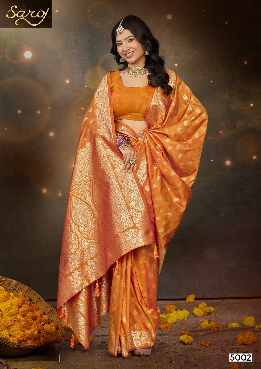 Kanaktara Silk Vol 5 Saroj Silk Sarees Manufacturer India