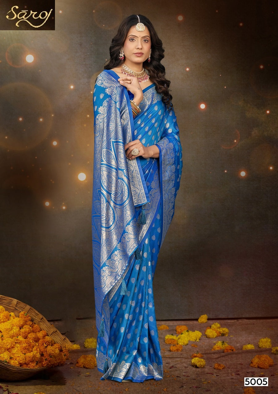 Kanaktara Silk Vol 5 Saroj Silk Sarees Manufacturer India