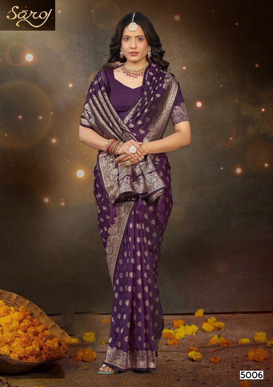 Kanaktara Silk Vol 5 Saroj Silk Sarees Manufacturer India