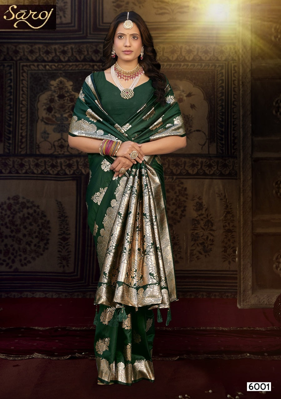 Kanaktara Silk Vol 6 Saroj Silk Sarees Supplier India