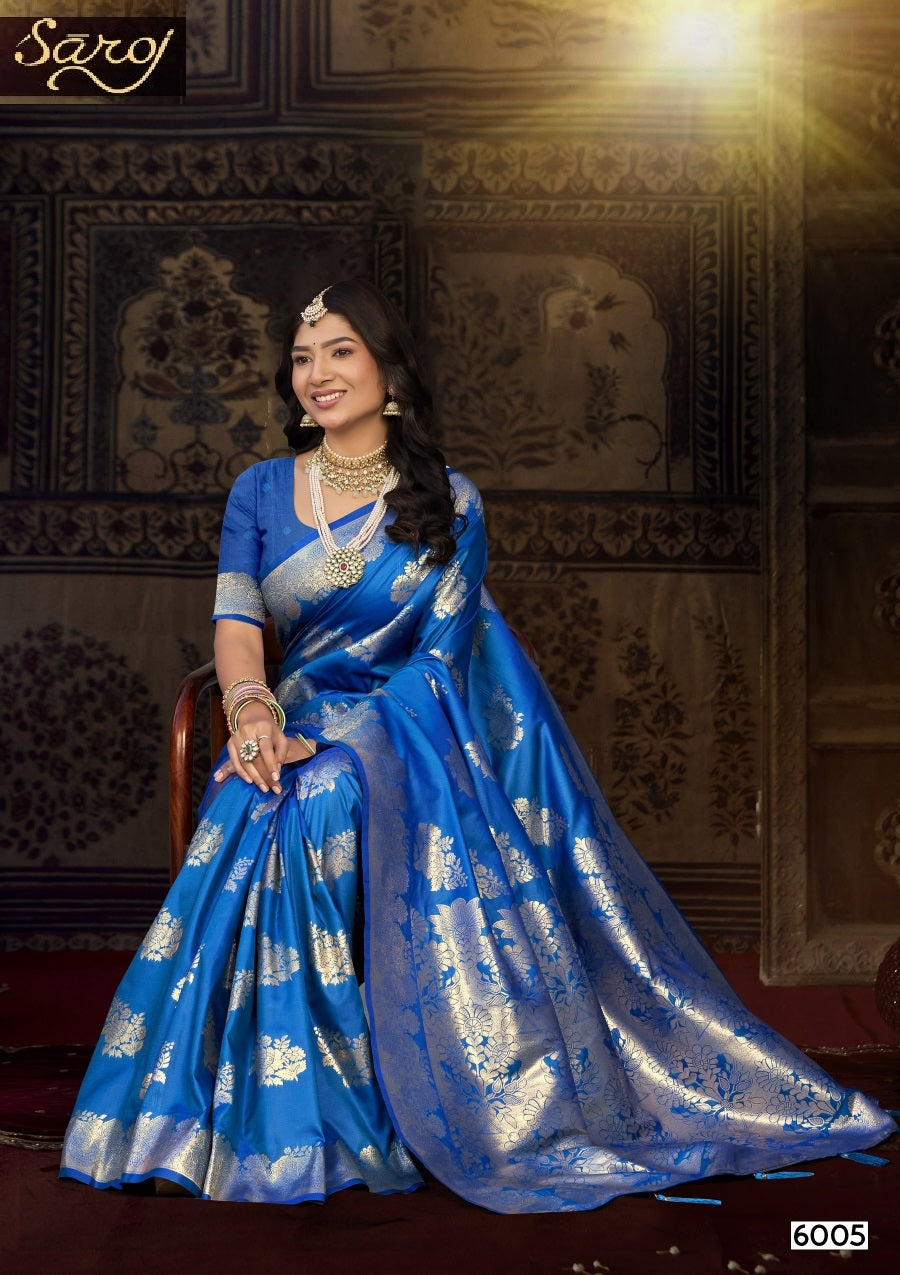 Kanaktara Silk Vol 6 Saroj Silk Sarees Supplier India