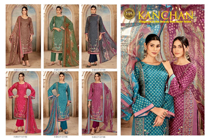 Kanchan Harshit Fashion Cambric Karachi Salwar Suits Supplier
