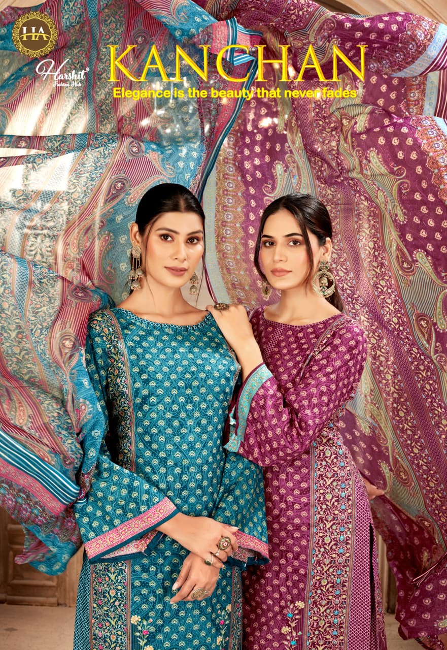 Kanchan Harshit Fashion Cambric Karachi Salwar Suits Supplier