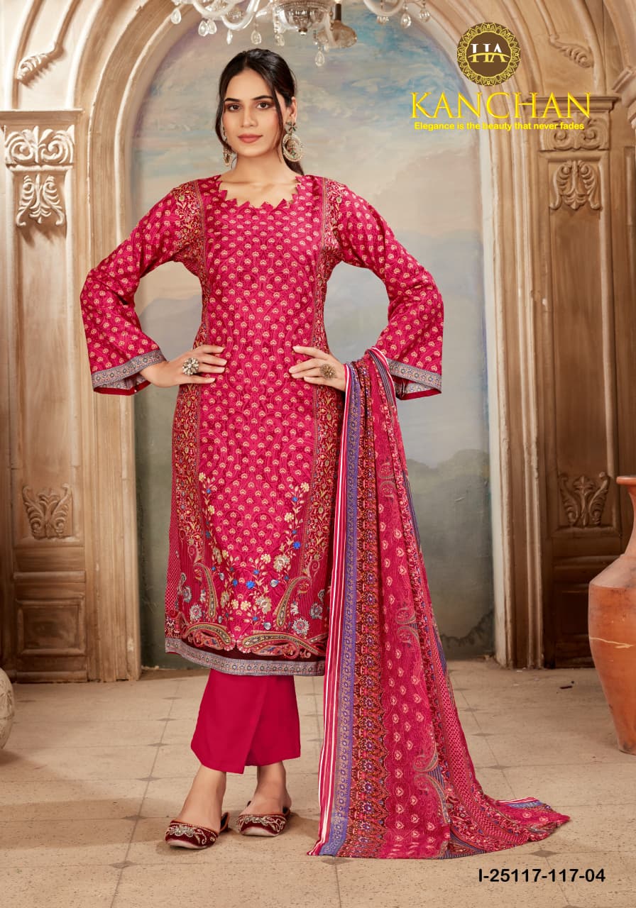 Kanchan Harshit Fashion Cambric Karachi Salwar Suits Supplier