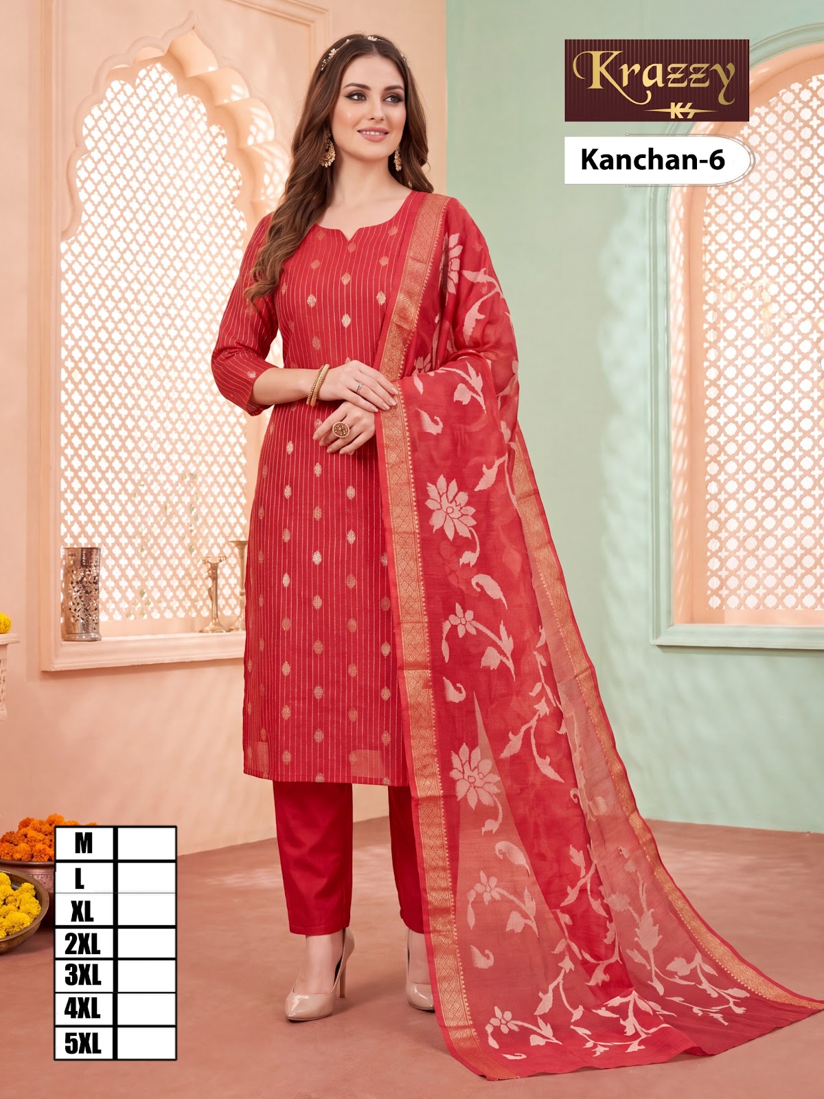 Kanchan Krazzy Kanha Silk Readymade Pant Style Suits Manufacturer
