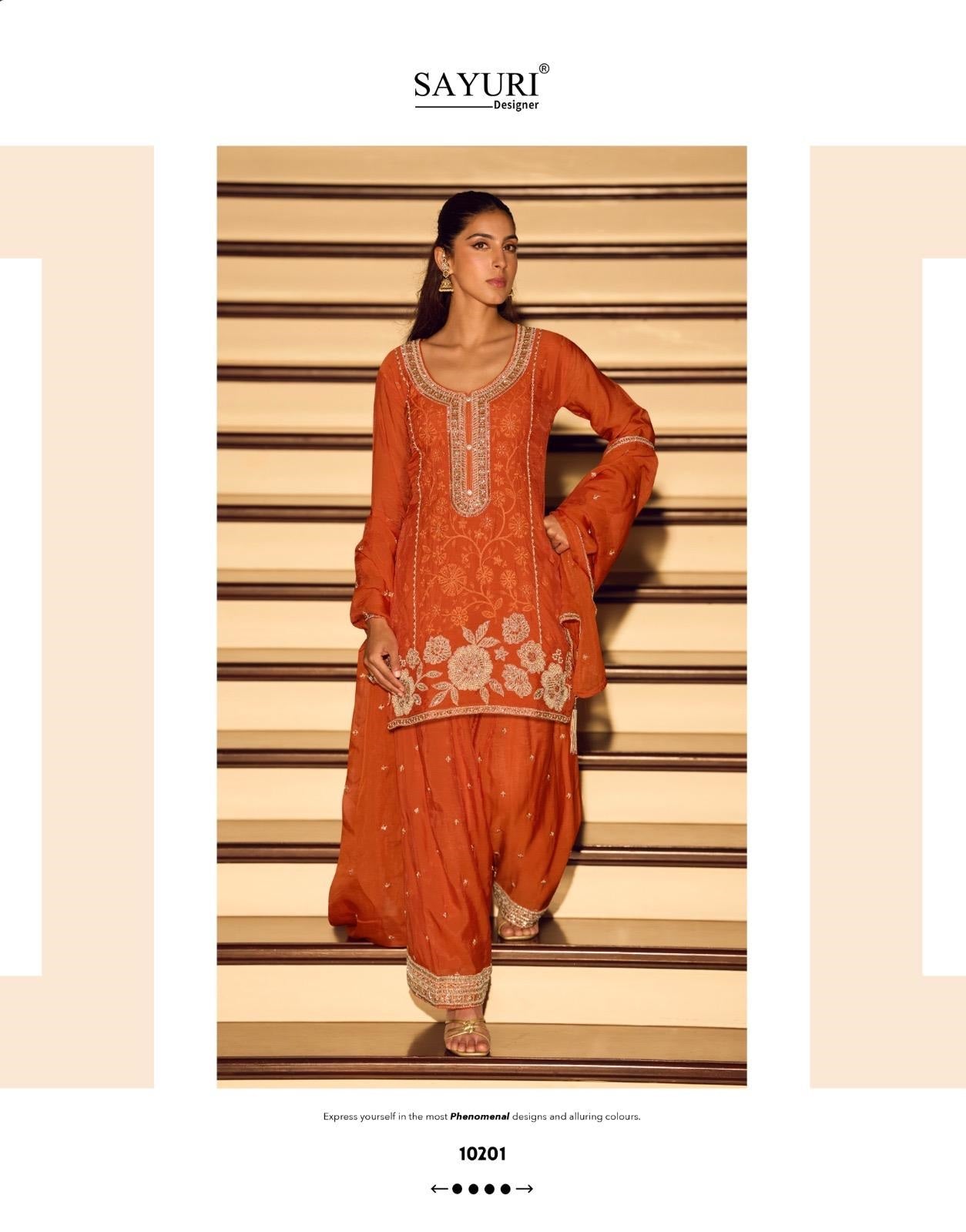 Kanchan Sayuri Chinnon Silk Readymade Sharara Suits Wholesaler India