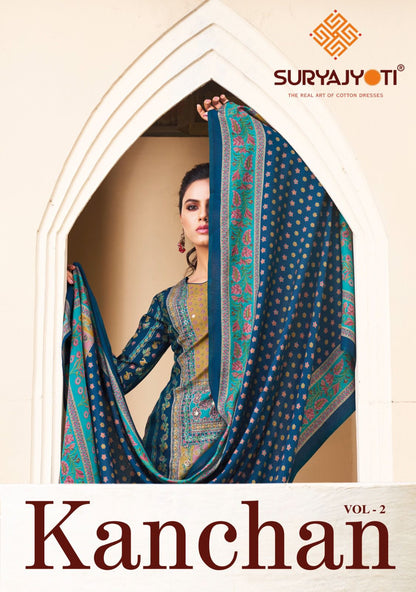 Kanchan Vol 2 Suryajyoti Modal Pant Style Suits Manufacturer