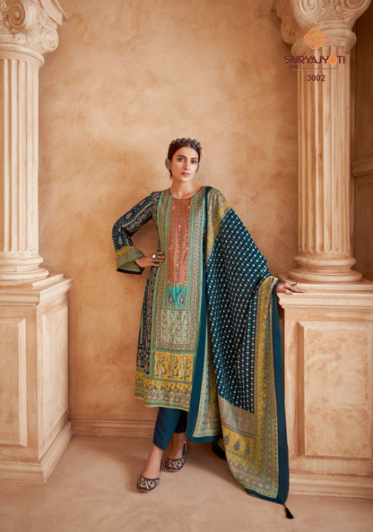 Kanchan Vol 3 Suryajyoti Modal Pant Style Suits Exporter