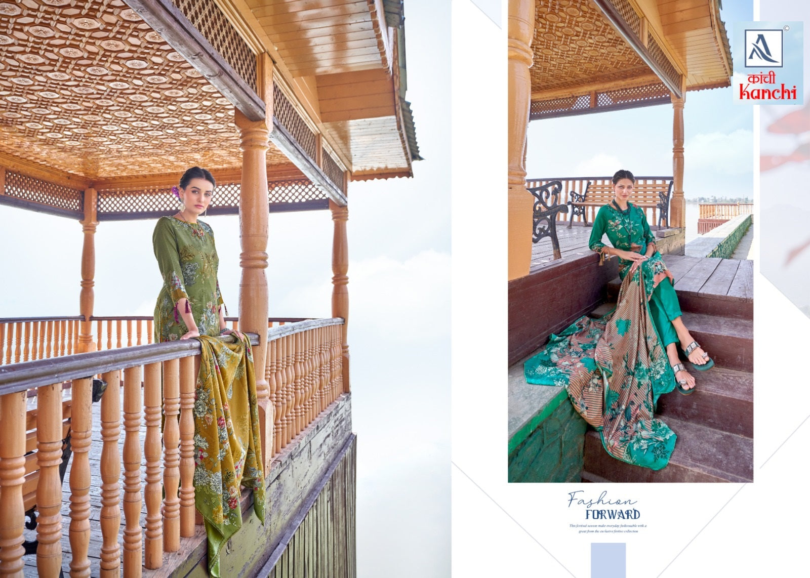 Kanchi Alok Viscose Pashmina Suits Manufacturer Ahmedabad