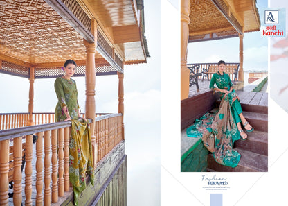 Kanchi Alok Viscose Pashmina Suits Manufacturer Ahmedabad