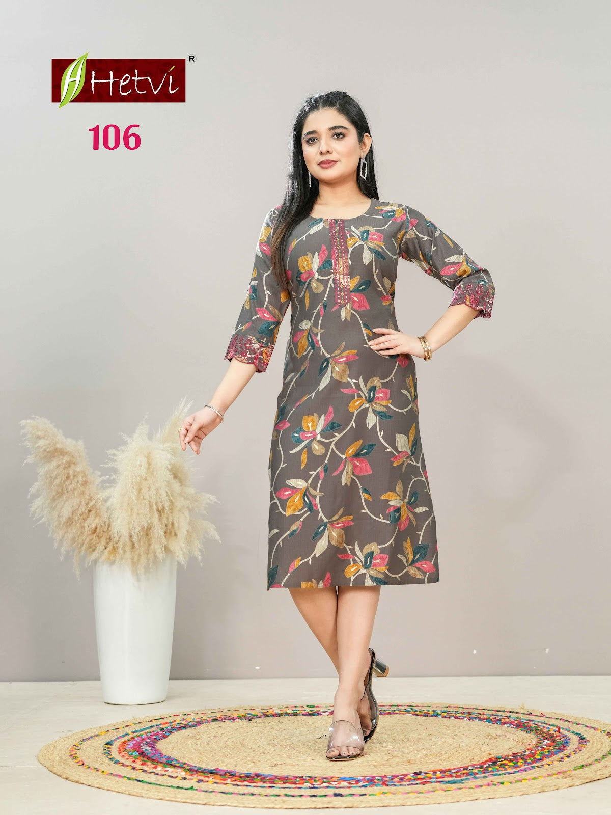 Kanchi Vol 2 Hetvi Knee Length Kurtis Wholesale
