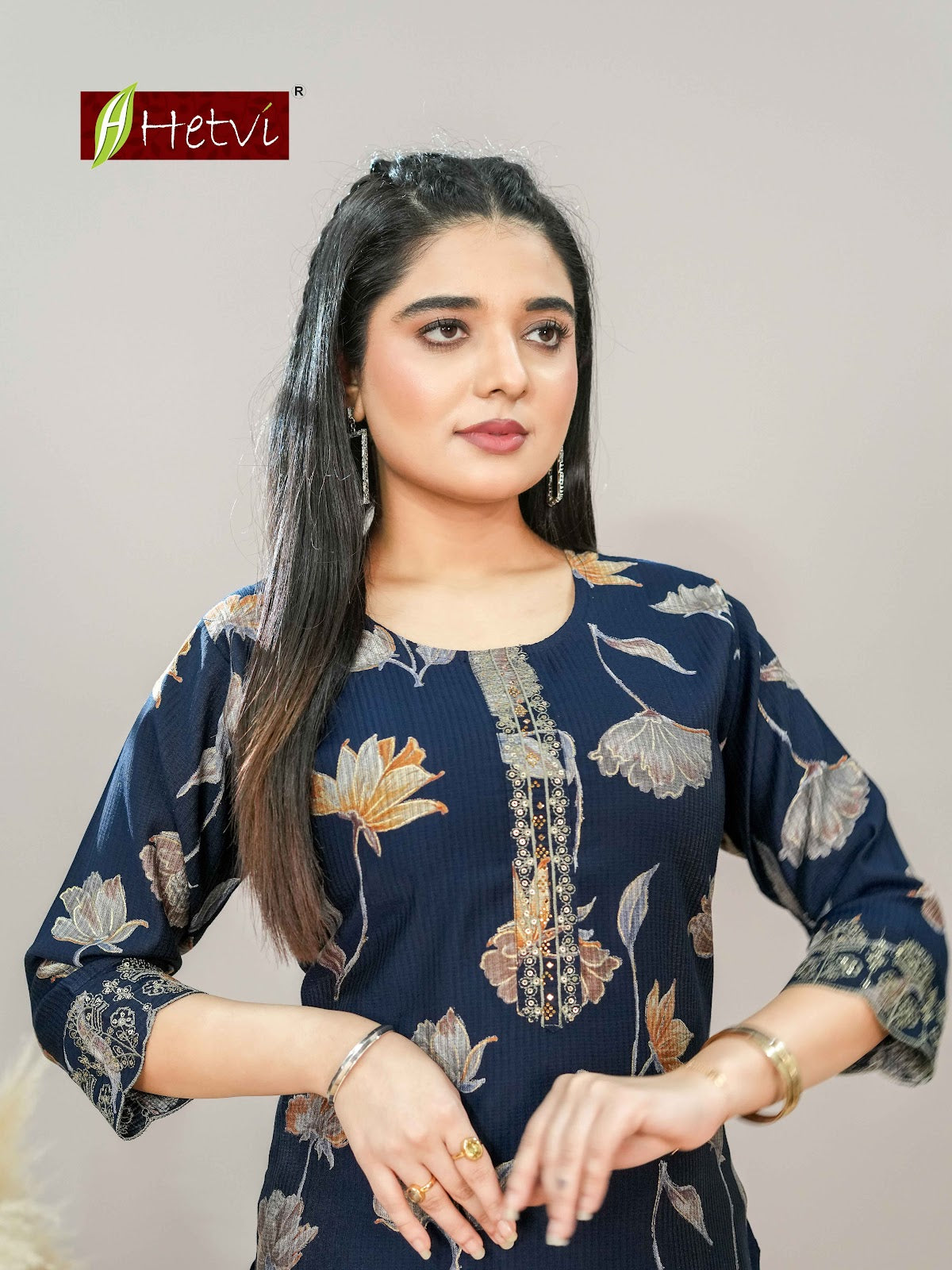 Kanchi Vol 2 Hetvi Knee Length Kurtis Wholesale