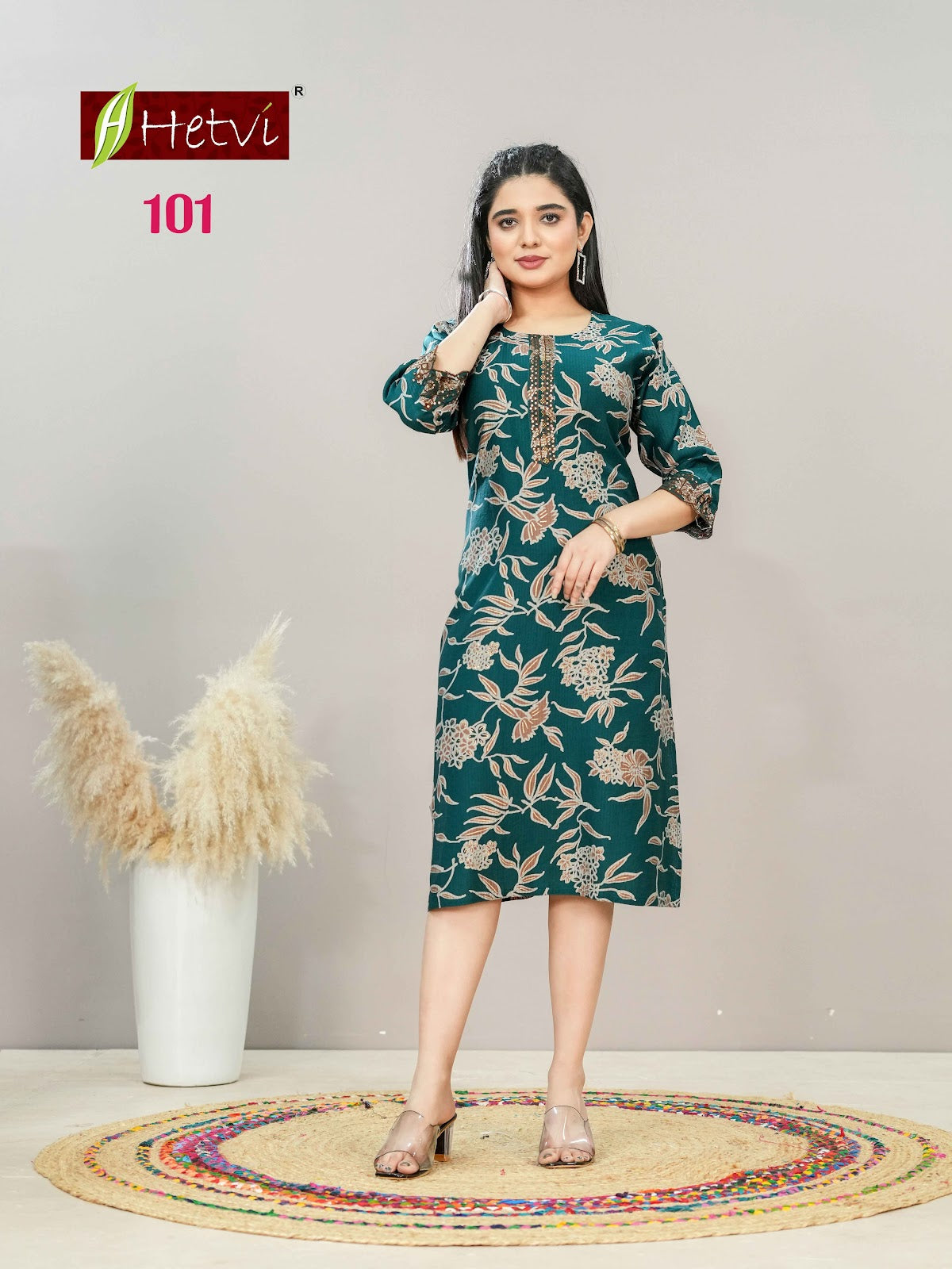 Kanchi Vol 2 Hetvi Knee Length Kurtis Wholesale